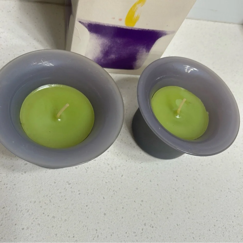 Alexander Julian Womenswear Candle Set RARE 1993
